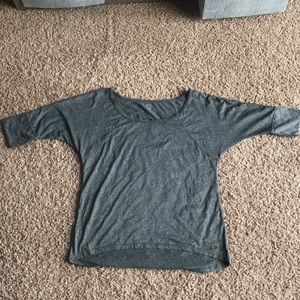 Champion cut out 3/4 sleeve shirt